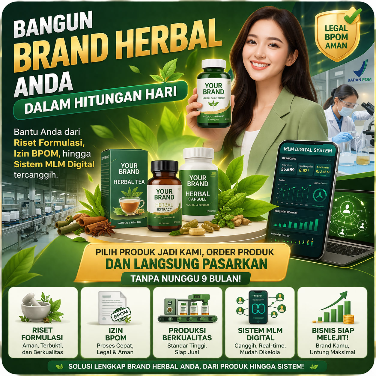 Produksi Herbal Phytomed Neo Farma